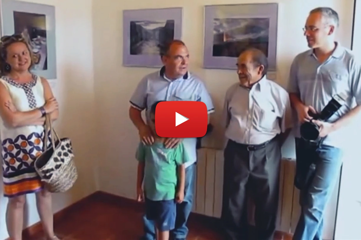 Opening of the exhibition in El Sabinar (aug 2012)