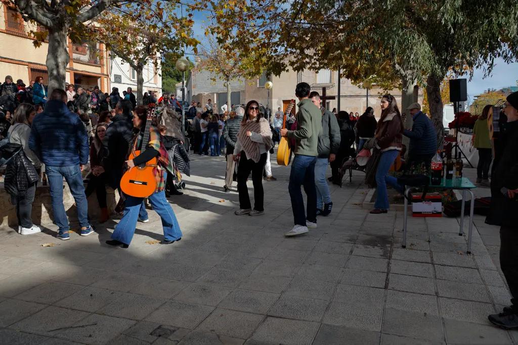 End of the performance by the Santa Lucia folk group