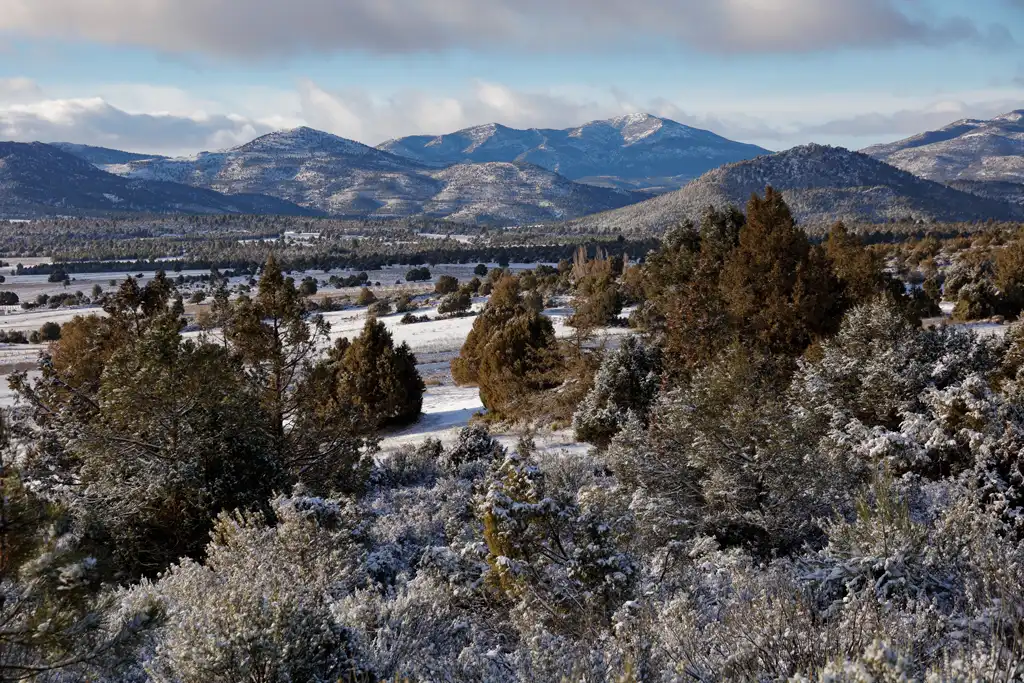 Magnificent view of the valley