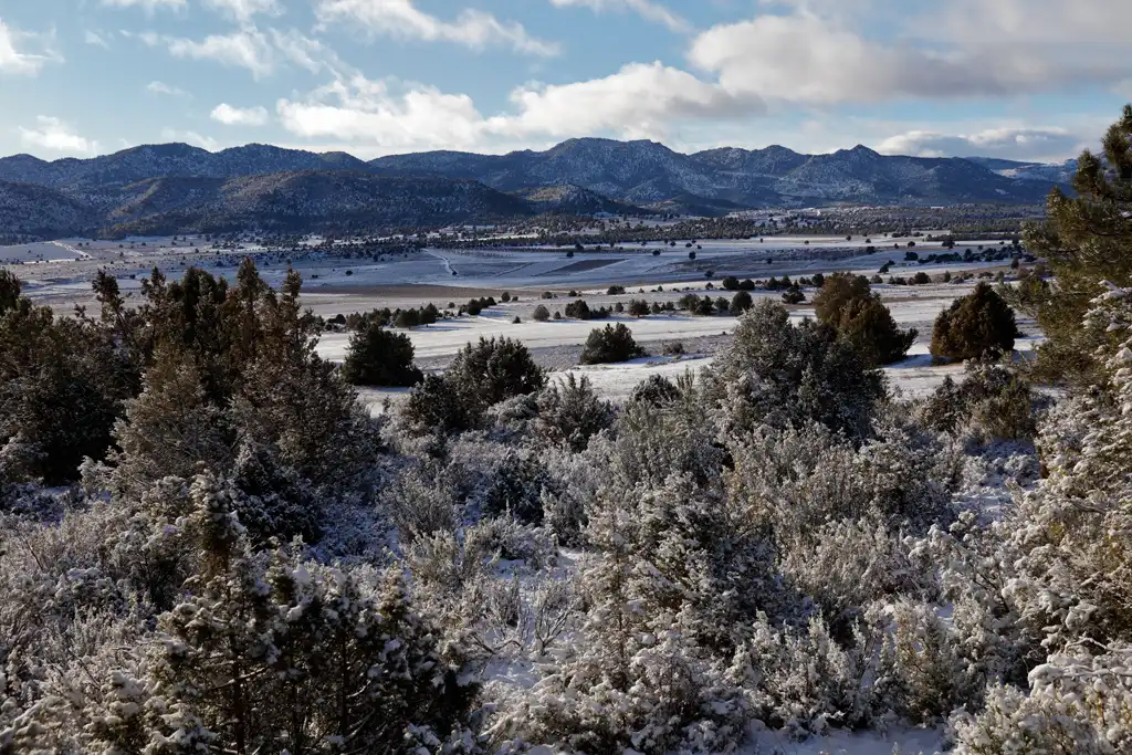 View of the Revolcadores mountain range