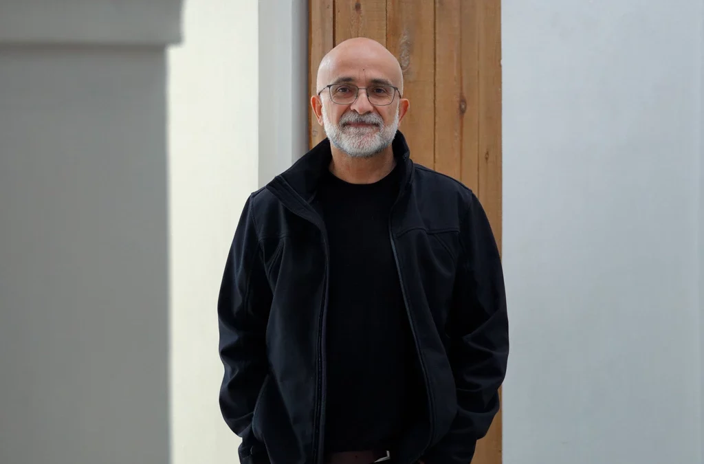 Photo shoot with renowned Spanish writer Jesús Núñez Perea