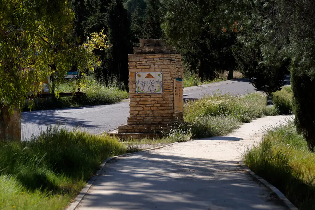 The entrance to El Valle Natural Park