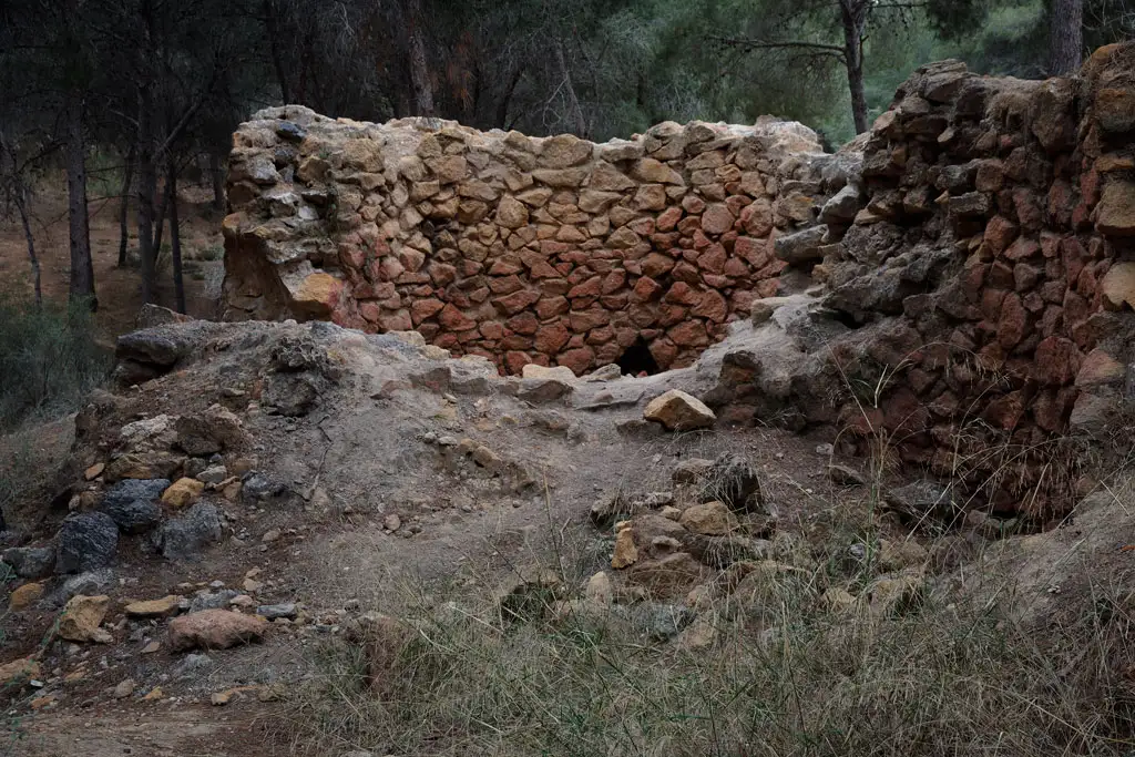 Plaster kiln in the natural park El Valle in Murcia Plaster kiln in the natural park El Valle in Murcia