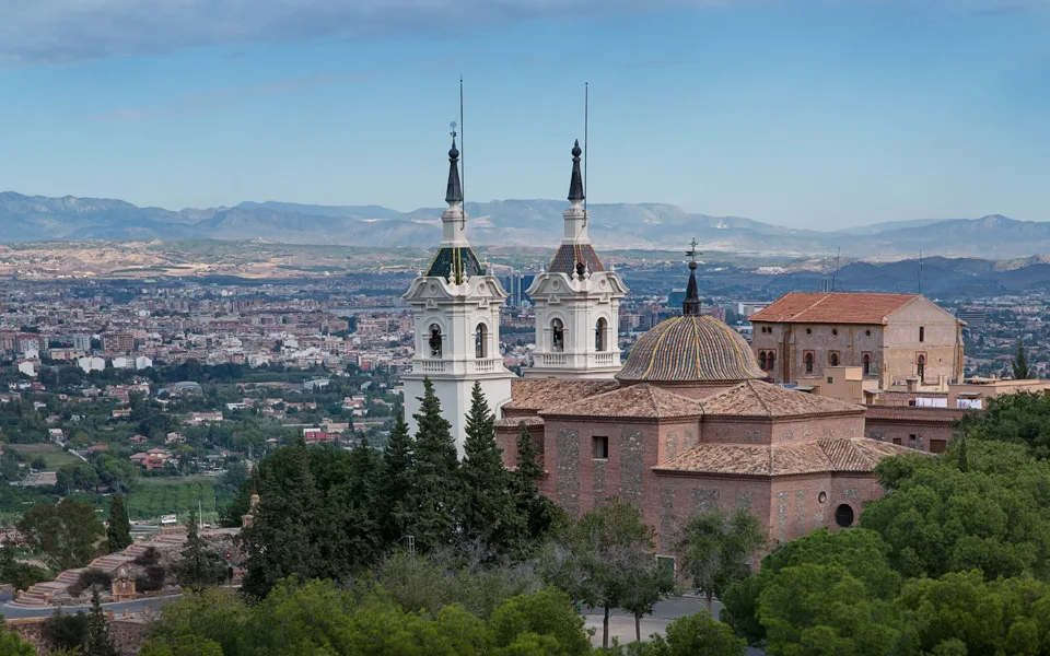 La Fuensanta Sanctuary in Murcia La Fuensanta Sanctuary in Murcia