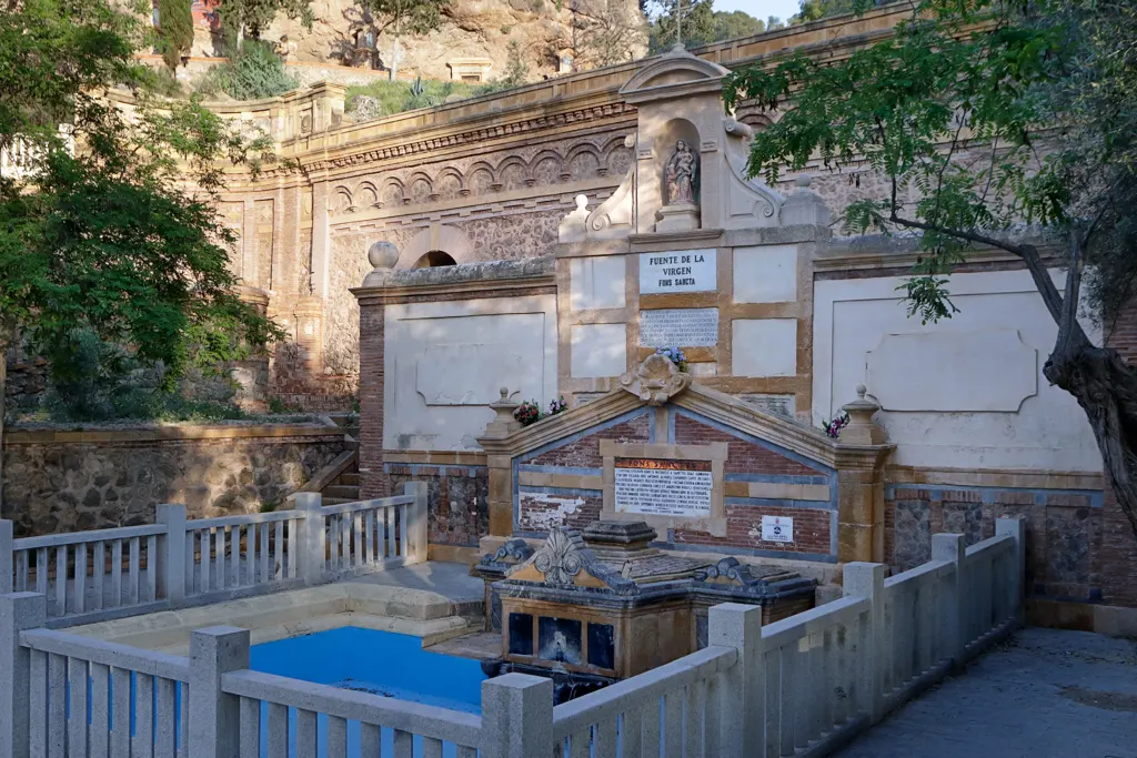 The holy Spring - La Fuente Santa in Murcia The holy Spring - La Fuente Santa in Murcia