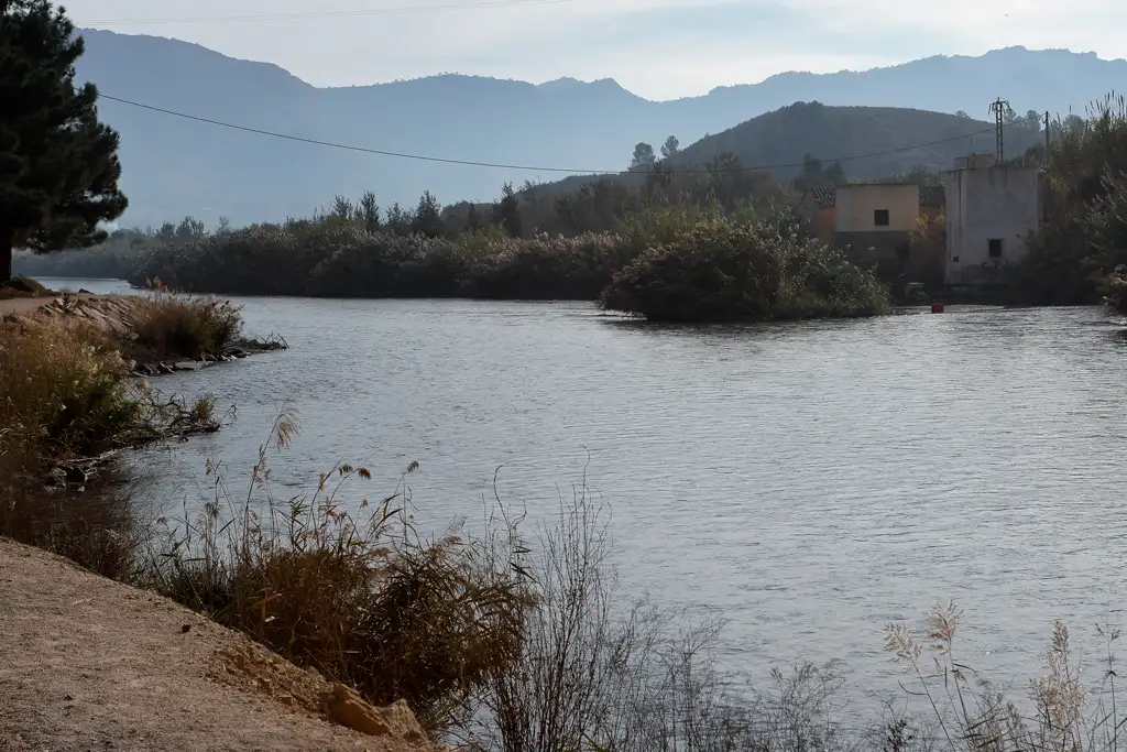 The Segura River as it leaves Blanca